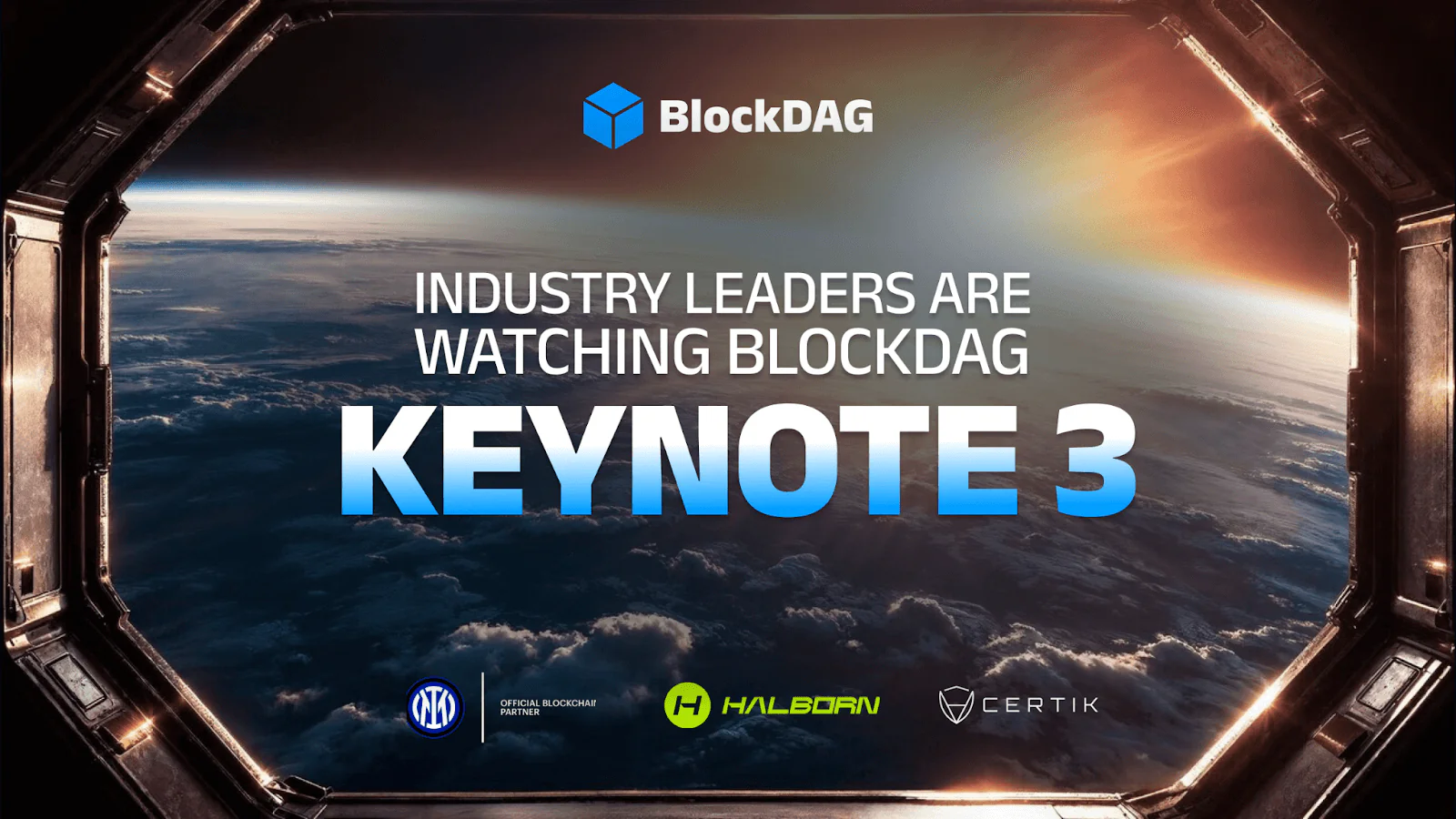 Blockdag在Keynote 3后3美元的里程碑优势迈向了1美元的里程碑！